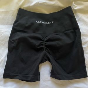 Alphalete Black Amplify Shorts size Small